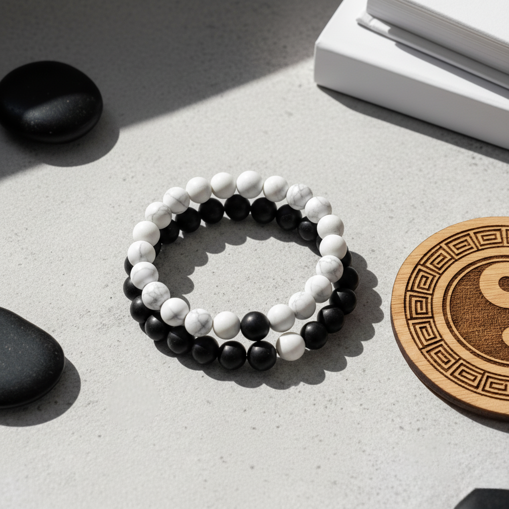 YIN YANG BRACELET SET