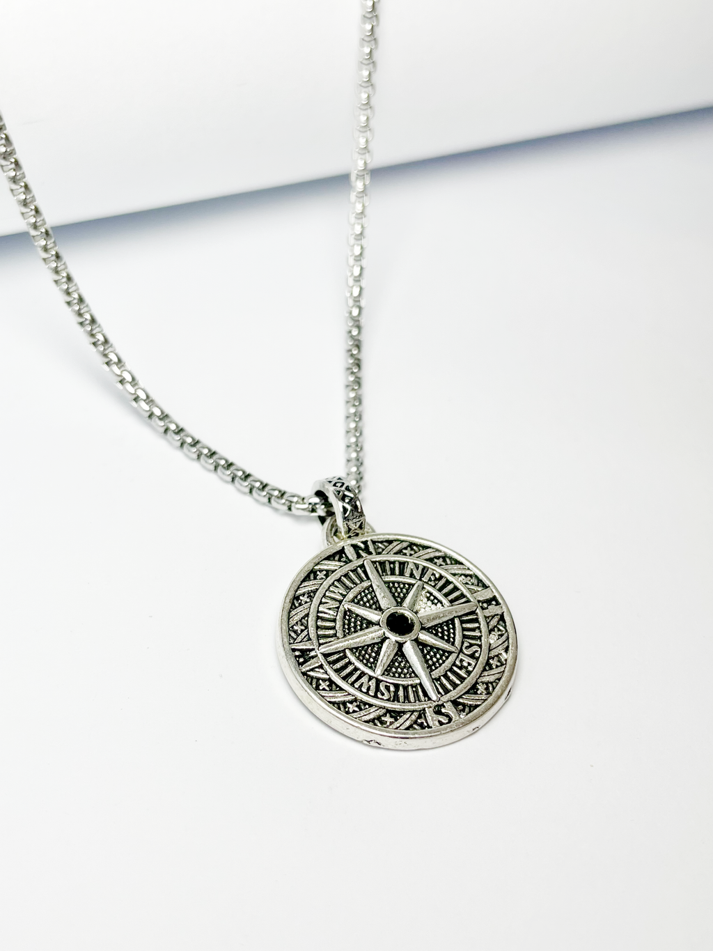 IRON SEEKER COMPASS PENDANT