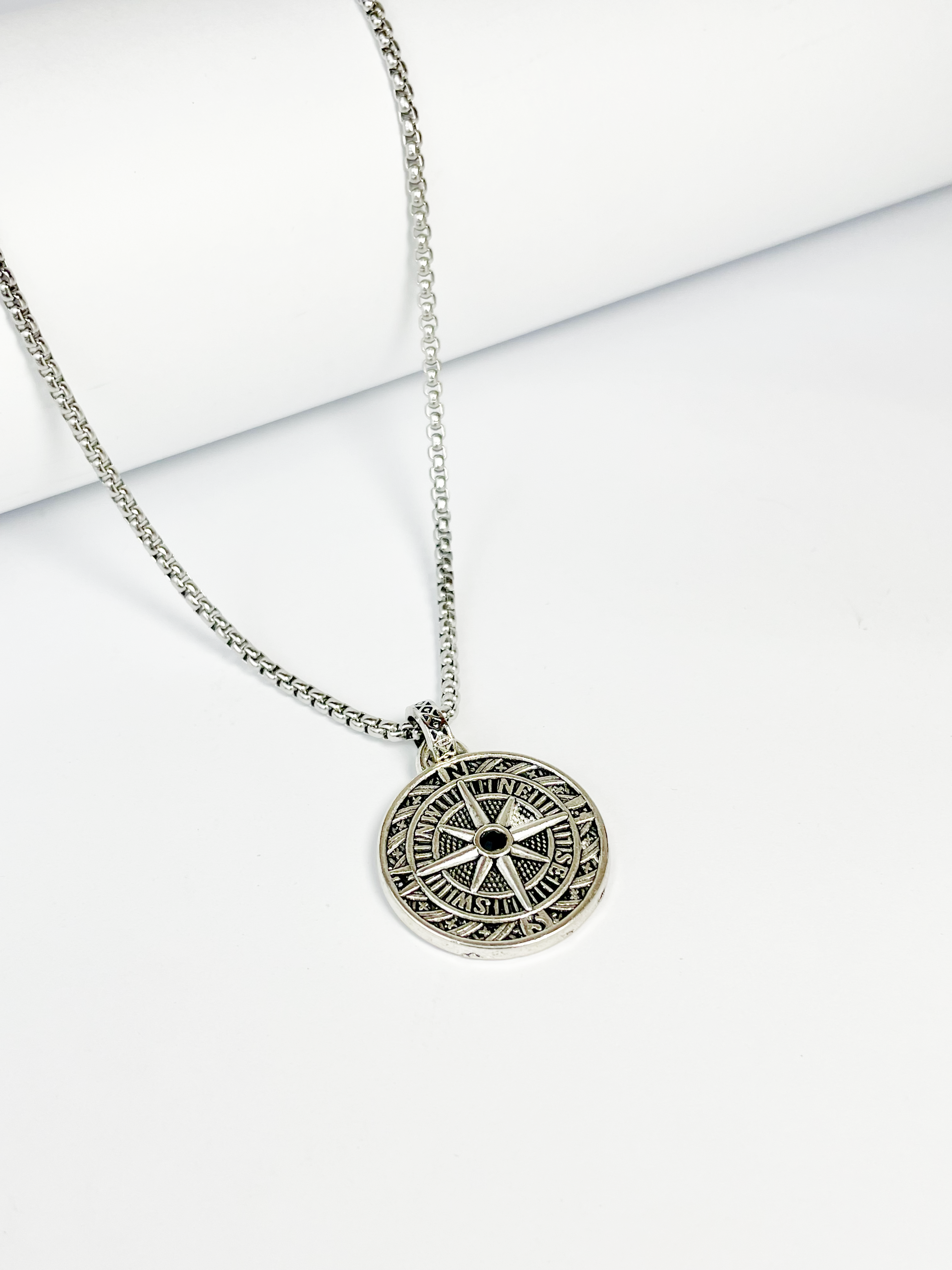 IRON SEEKER COMPASS PENDANT