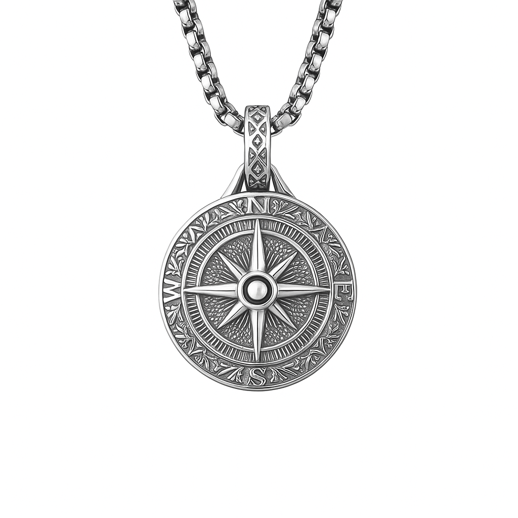 IRON SEEKER COMPASS PENDANT